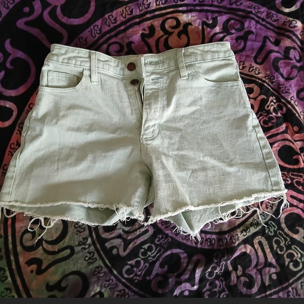 Universal Thread Women's Light Gray Jean Shorts